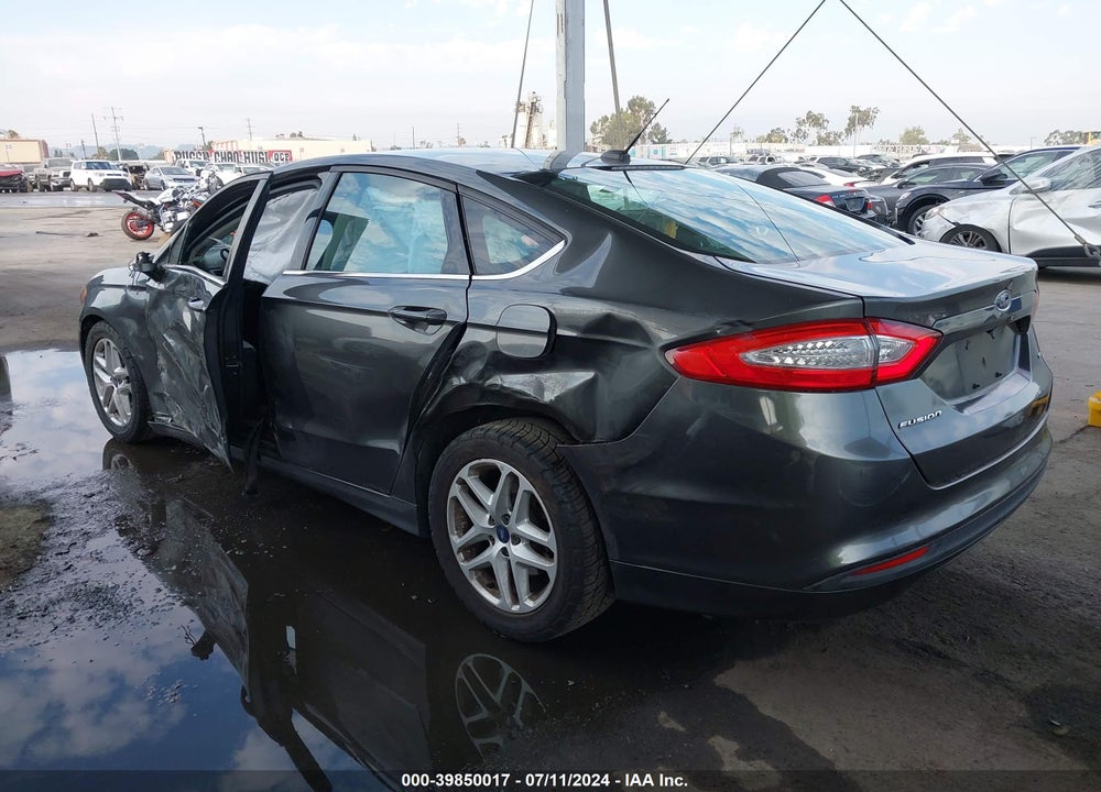 2016 FORD FUSION SE VIN: 3FA6P0H77GR117212