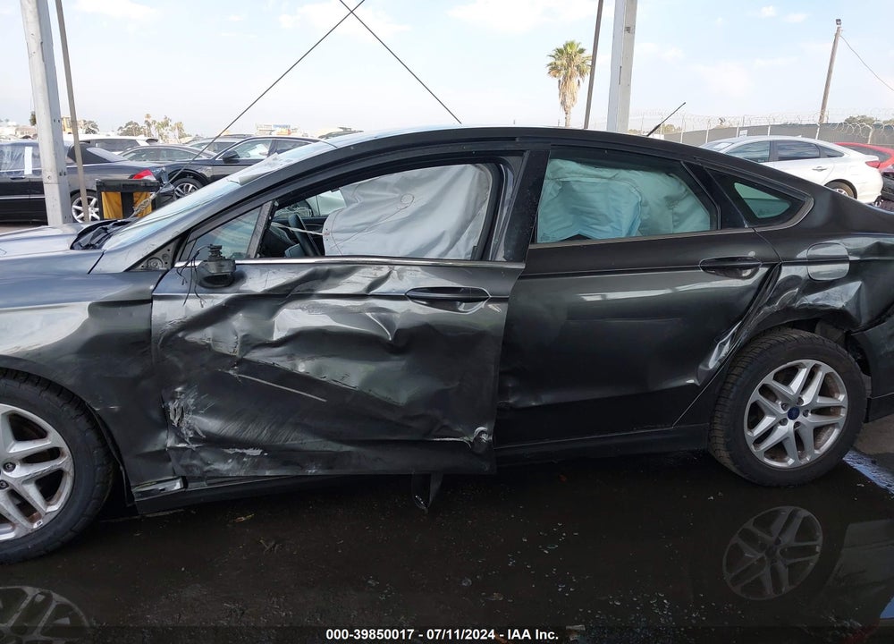 2016 FORD FUSION SE VIN: 3FA6P0H77GR117212