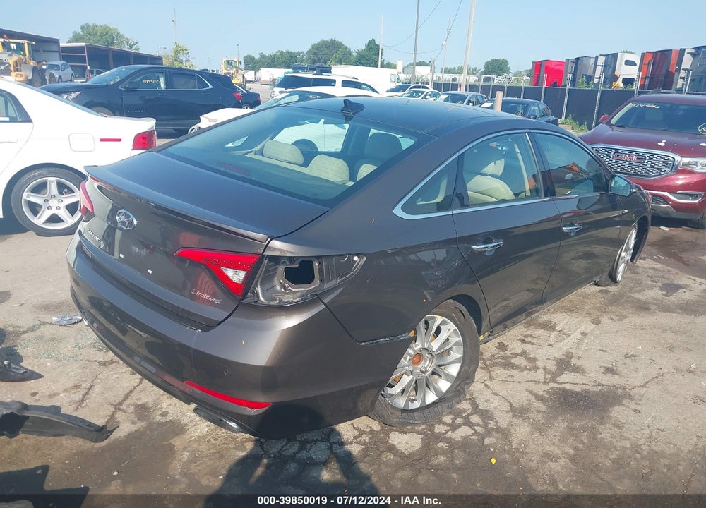 2015 HYUNDAI SONATA LIMITED VIN: 5NPE34AF6FH120517