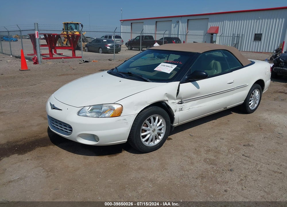 2003 CHRYSLER SEBRING LXI VIN: 1C3EL55T73N513304