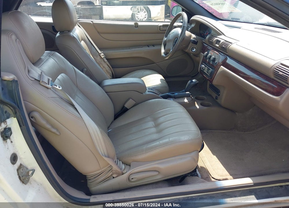 2003 CHRYSLER SEBRING LXI VIN: 1C3EL55T73N513304