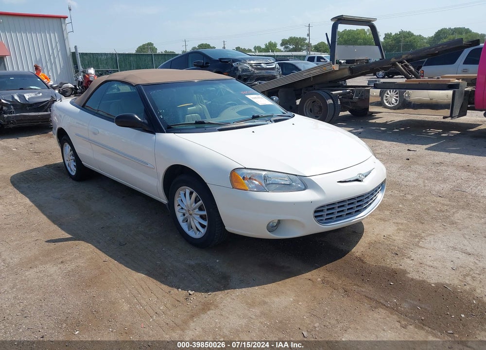 2003 CHRYSLER SEBRING LXI VIN: 1C3EL55T73N513304