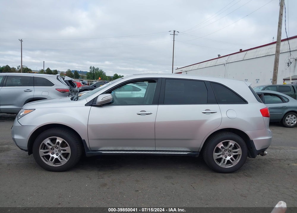 2009 ACURA MDX TECHNOLOGY PACKAGE VIN: 2HNYD28479H529023