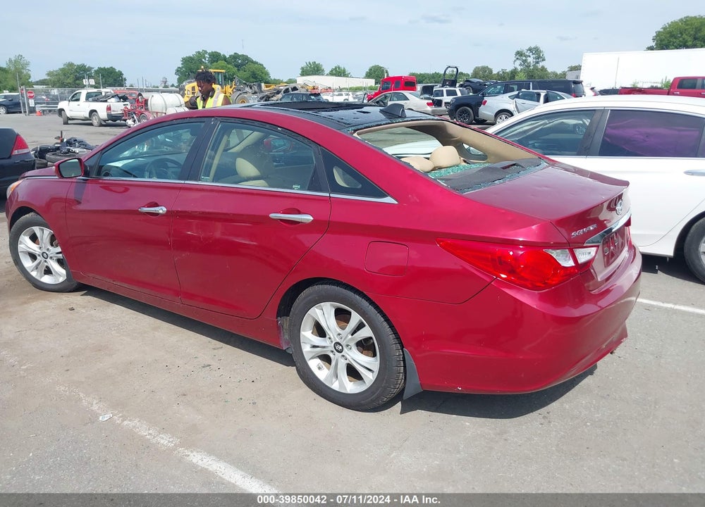 2013 HYUNDAI SONATA LIMITED VIN: 5NPEC4AC8DH616325