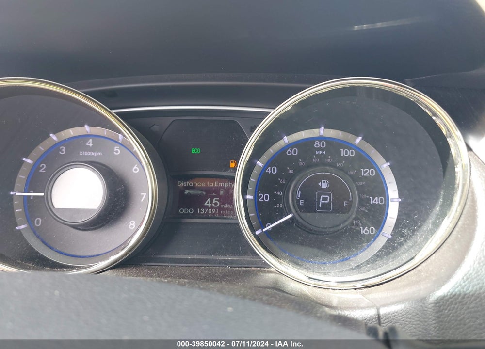 2013 HYUNDAI SONATA LIMITED VIN: 5NPEC4AC8DH616325