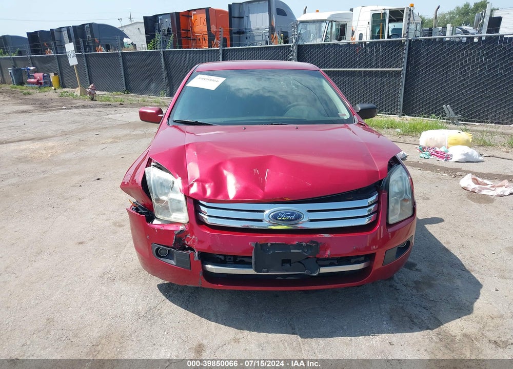 2006 FORD FUSION SE VIN: 3FAFP07ZX6R139691