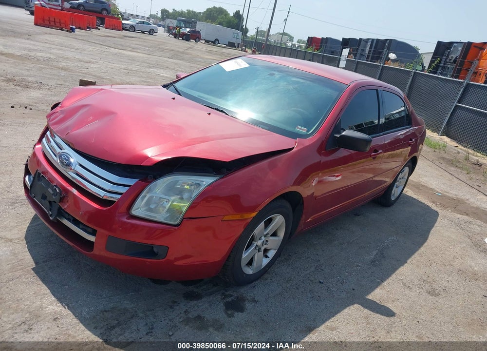 2006 FORD FUSION SE VIN: 3FAFP07ZX6R139691