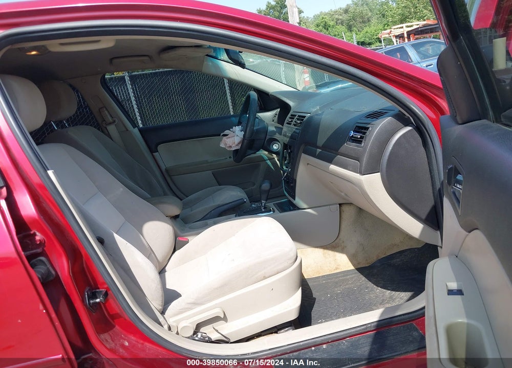 2006 FORD FUSION SE VIN: 3FAFP07ZX6R139691
