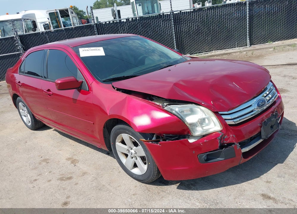 2006 FORD FUSION SE VIN: 3FAFP07ZX6R139691