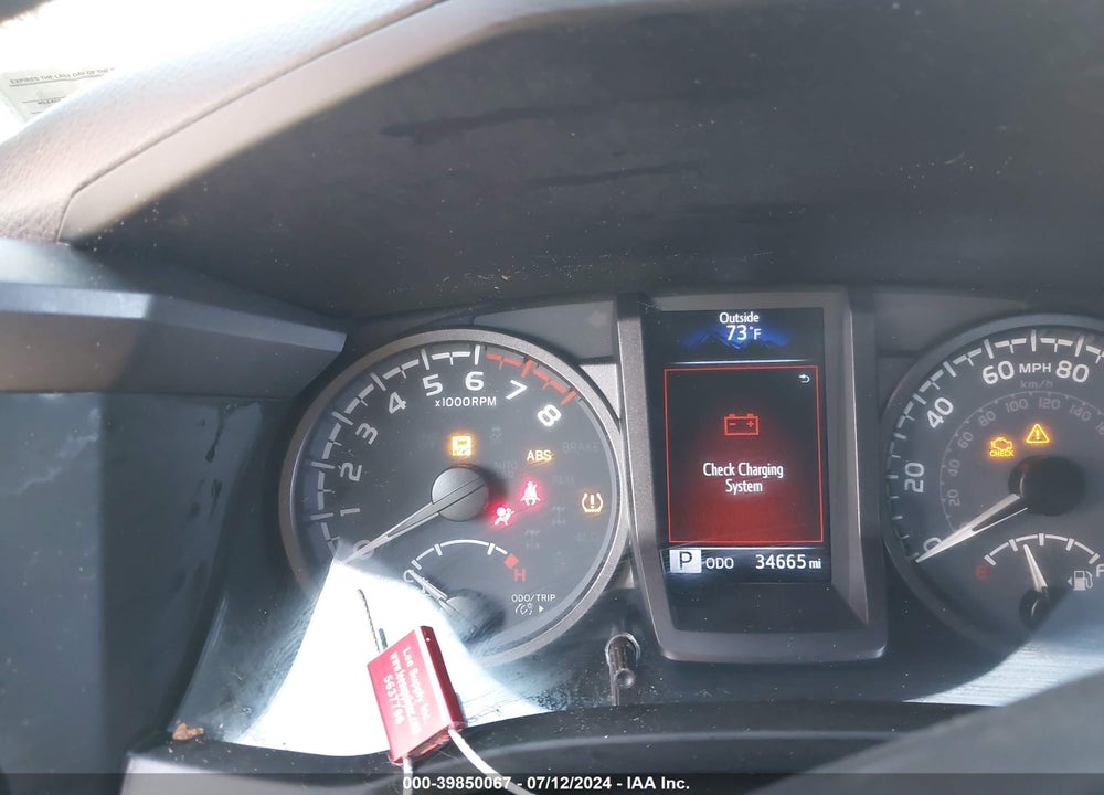 2023 TOYOTA TACOMA TRD OFF ROAD VIN: 3TMCZ5AN9PM610156