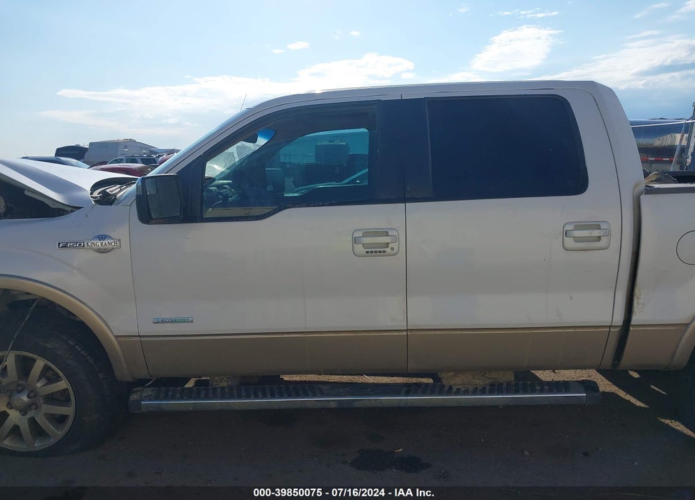 2012 FORD F-150 KING RANCH VIN: 1FTFW1ET2CKD78170