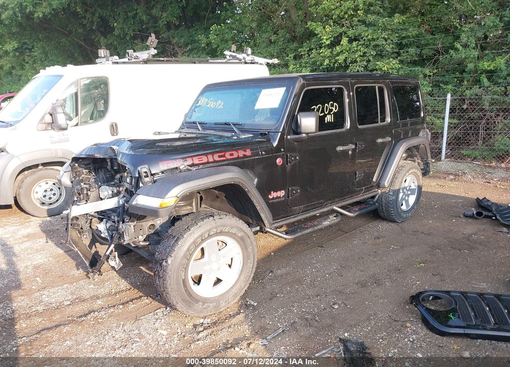 2022 JEEP WRANGLER UNLIMITED RUBICON 4X4 VIN: 1C4HJXFG3NW153876
