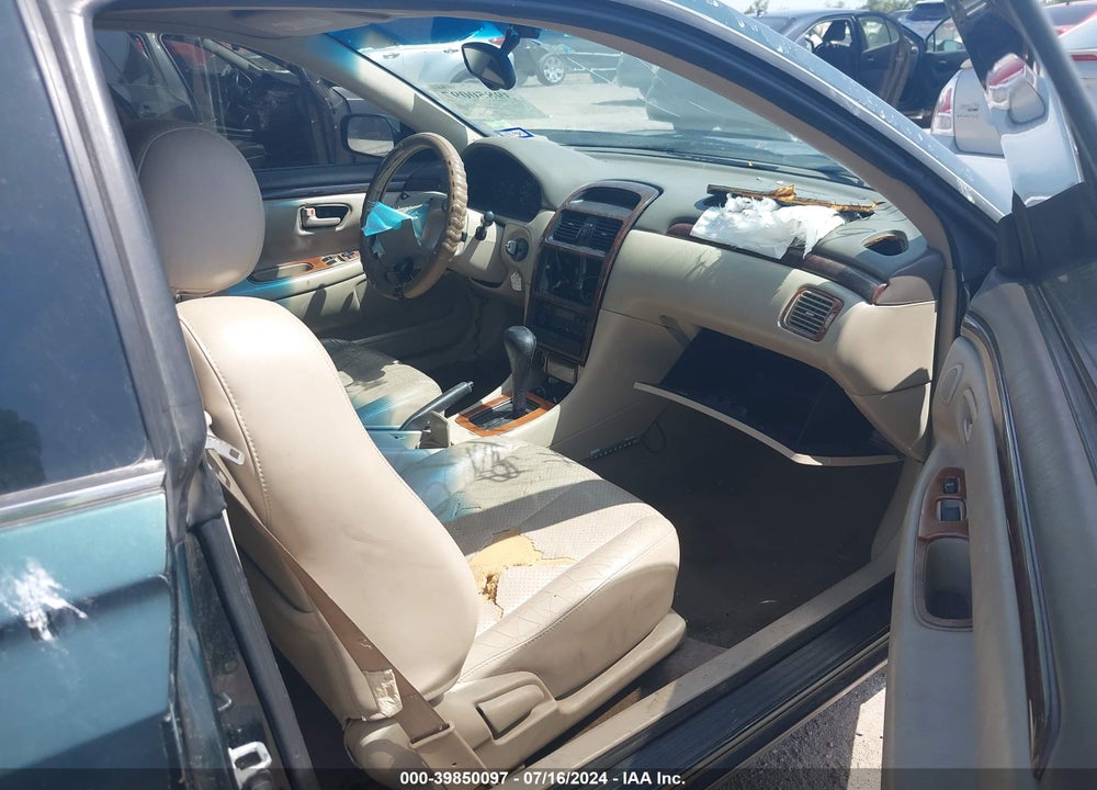 1999 TOYOTA CAMRY SOLARA SLE VIN: 2T1CF22P4XC202079