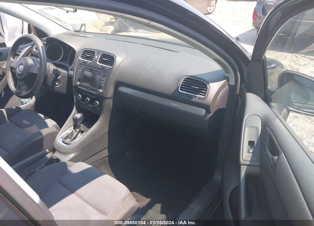 2012 VOLKSWAGEN GOLF 2.5L 4-DOOR VIN: WVWDB7AJ3CW310169