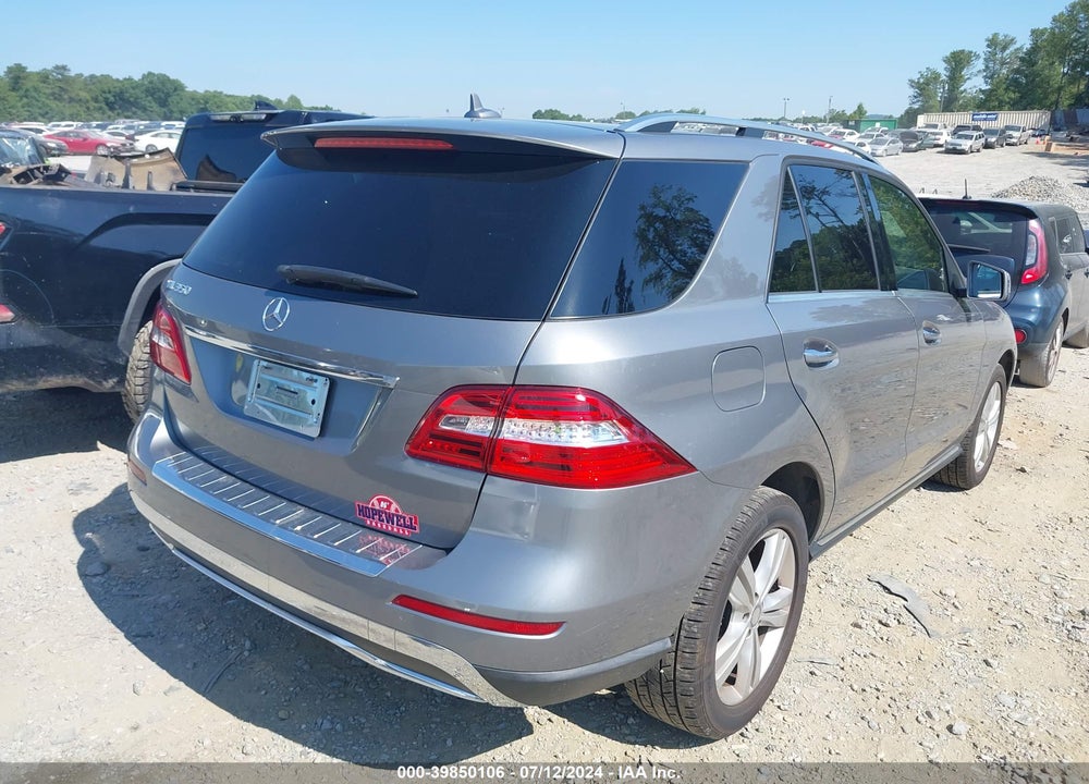 2013 MERCEDES-BENZ ML 350 VIN: 4JGDA5JBXDA163505