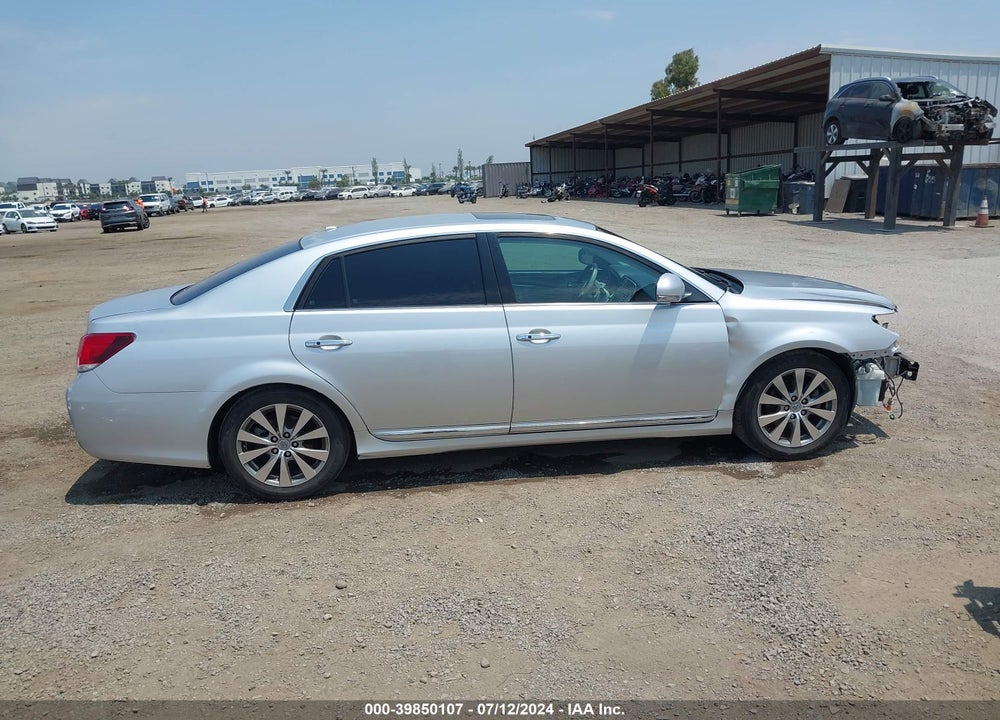 2011 TOYOTA AVALON LIMITED VIN: 4T1BK3DB6BU372563