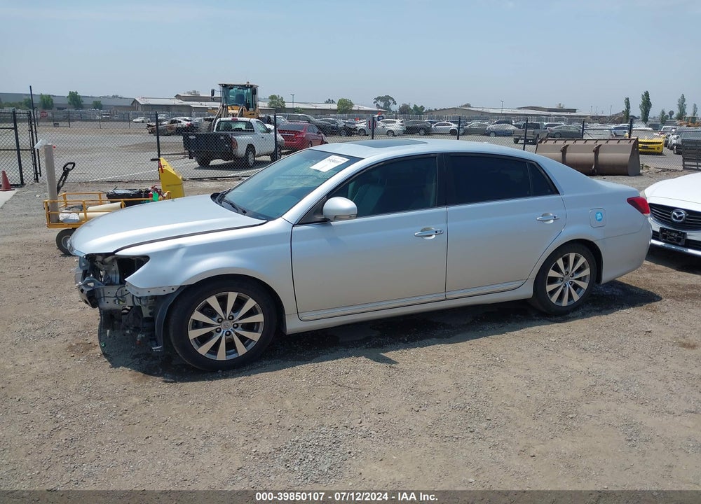 2011 TOYOTA AVALON LIMITED VIN: 4T1BK3DB6BU372563