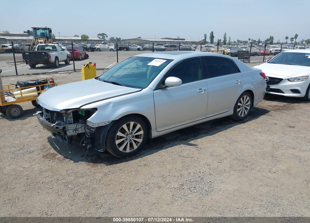 2011 TOYOTA AVALON LIMITED VIN: 4T1BK3DB6BU372563