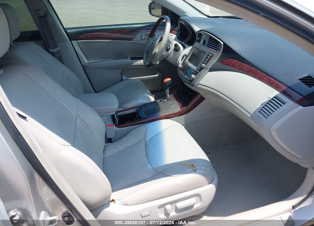 2011 TOYOTA AVALON LIMITED VIN: 4T1BK3DB6BU372563