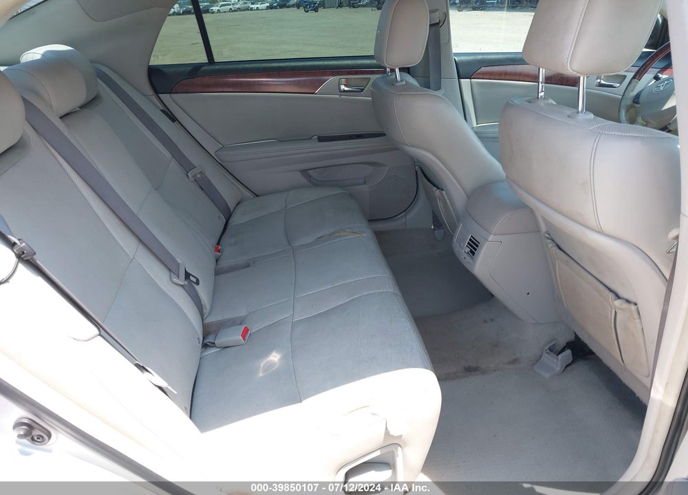 2011 TOYOTA AVALON LIMITED VIN: 4T1BK3DB6BU372563
