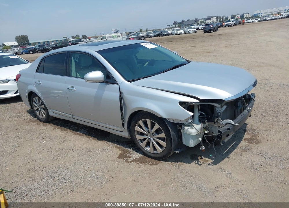 2011 TOYOTA AVALON LIMITED VIN: 4T1BK3DB6BU372563