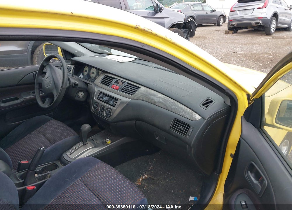 2004 MITSUBISHI LANCER RALLIART VIN: JA3AJ66F74U050763