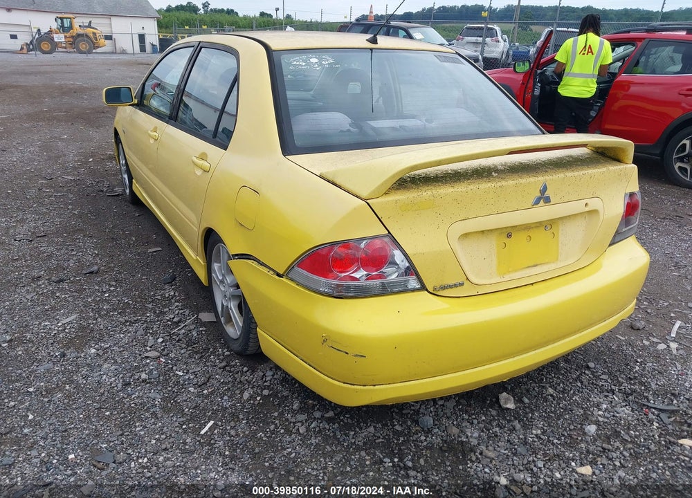 2004 MITSUBISHI LANCER RALLIART VIN: JA3AJ66F74U050763