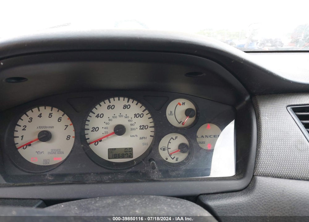 2004 MITSUBISHI LANCER RALLIART VIN: JA3AJ66F74U050763