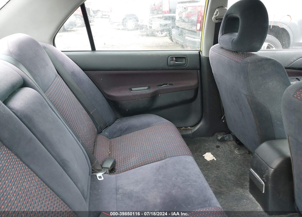 2004 MITSUBISHI LANCER RALLIART VIN: JA3AJ66F74U050763