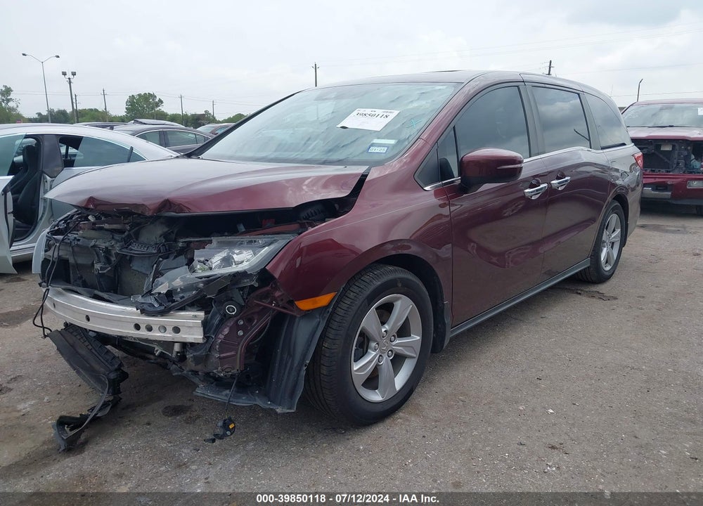 2019 HONDA ODYSSEY EX-L VIN: 5FNRL6H76KB039215