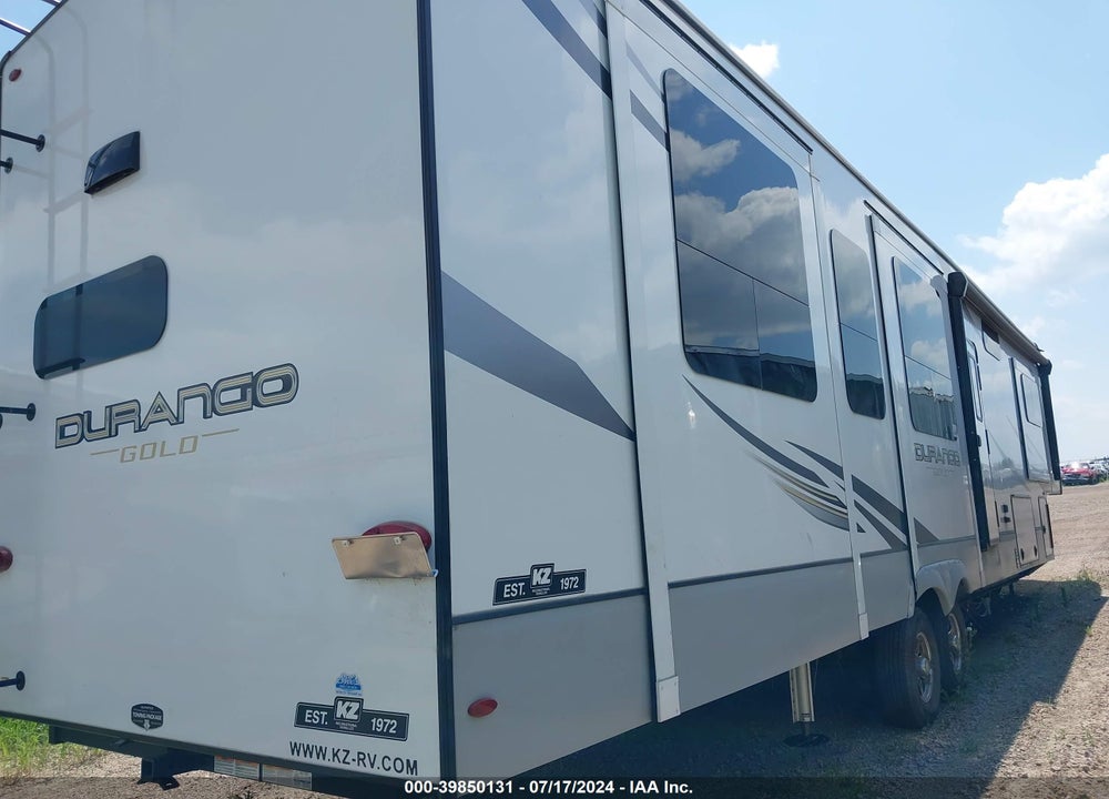 2024 TRAILER K-Z INC DURANGO GOLD FIFTH WHEEL S VIN: 4EZFV4327R6060463