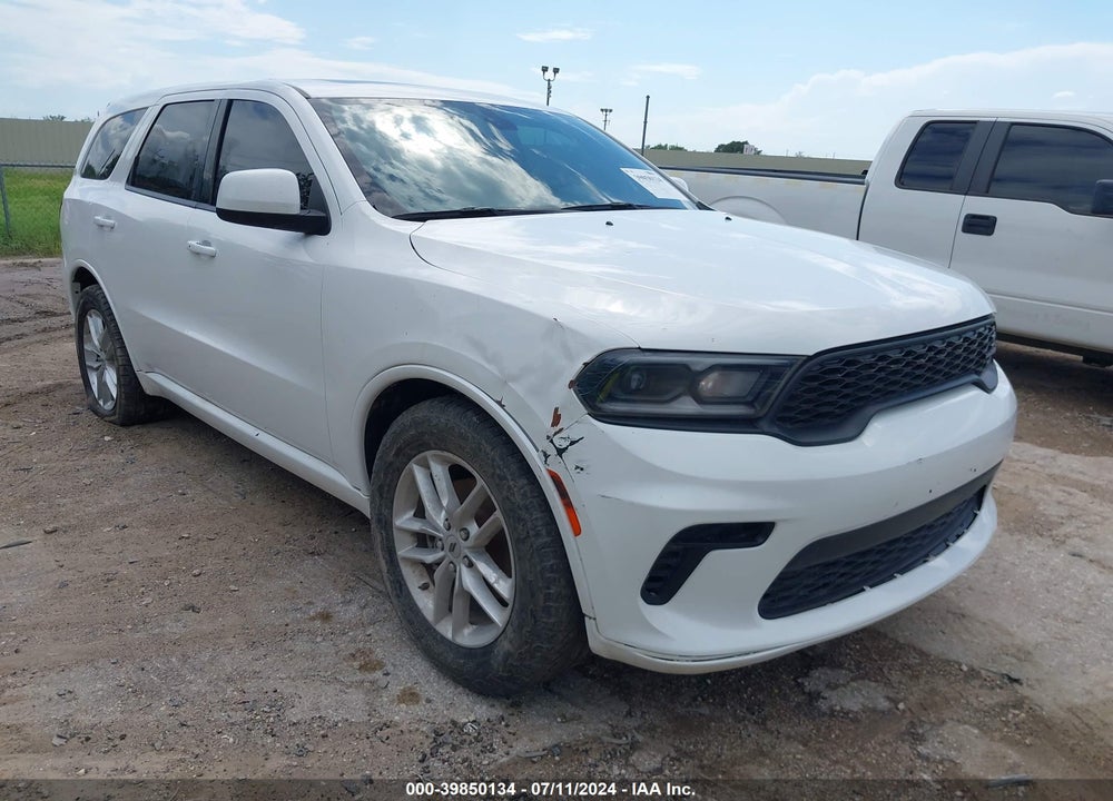 2022 DODGE DURANGO GT AWD VIN: 1C4RDJDG8NC220033
