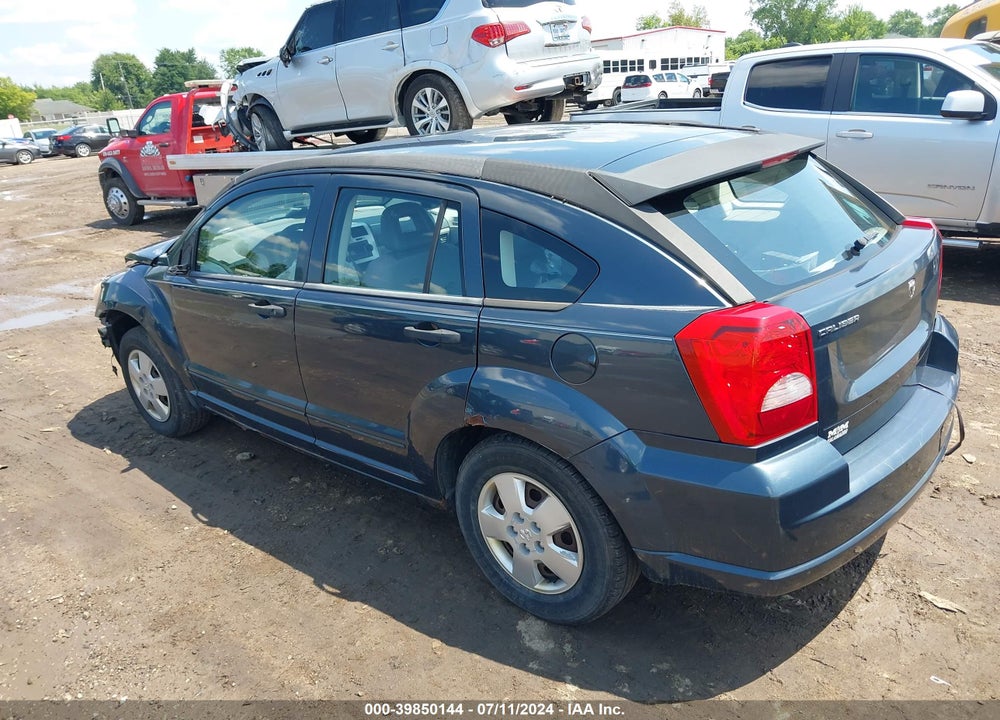 2007 DODGE CALIBER VIN: 1B3HB28B57D182295