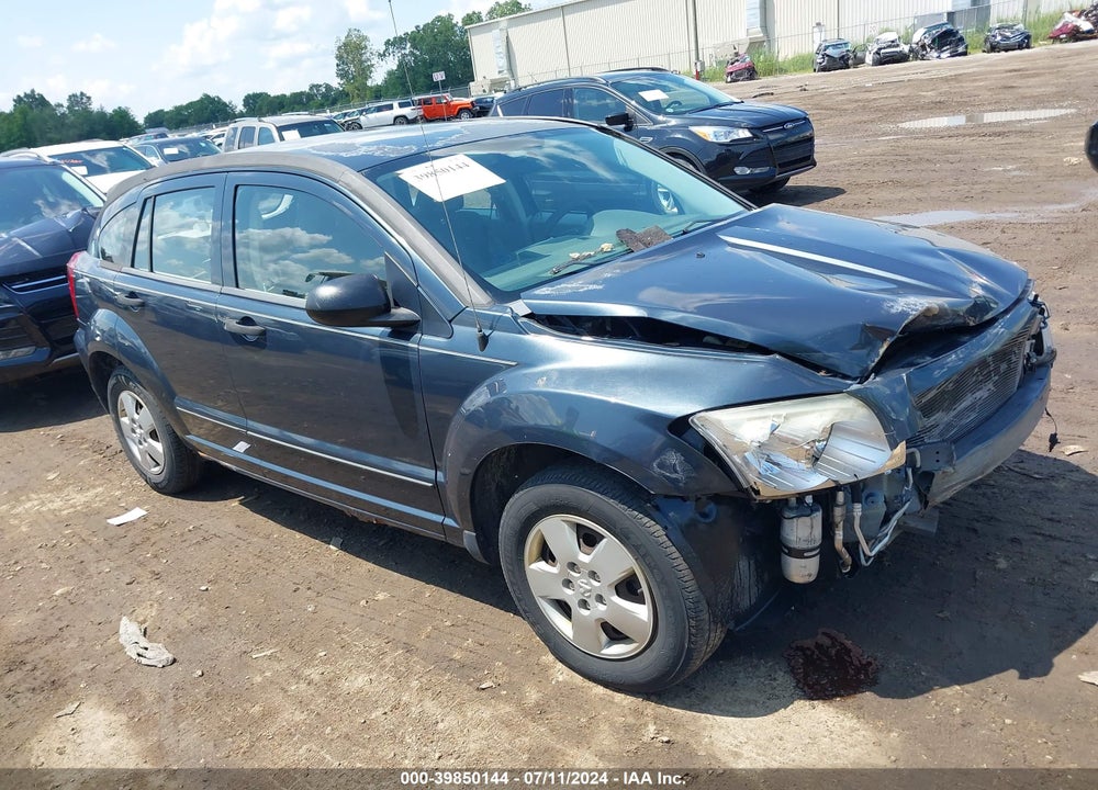 2007 DODGE CALIBER VIN: 1B3HB28B57D182295