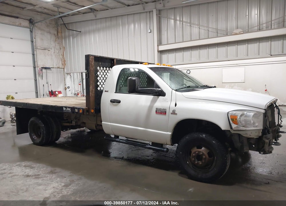 2007 DODGE RAM 3500 HD CHASSIS ST/SLT VIN: 3D6WH46A07G843304