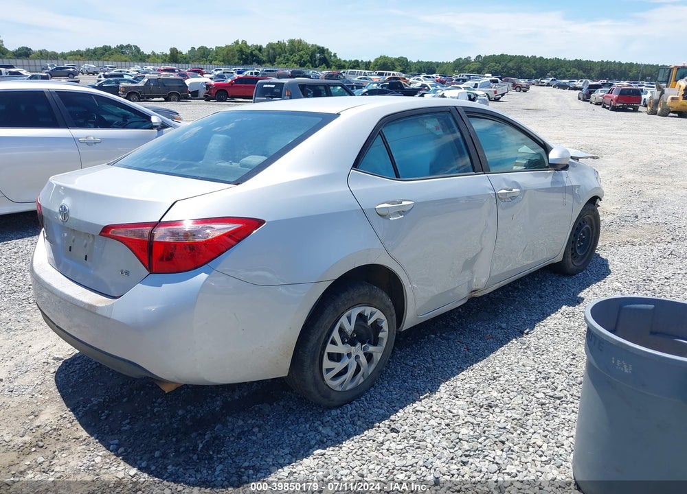 2019 TOYOTA COROLLA LE VIN: 2T1BURHE7KC150004