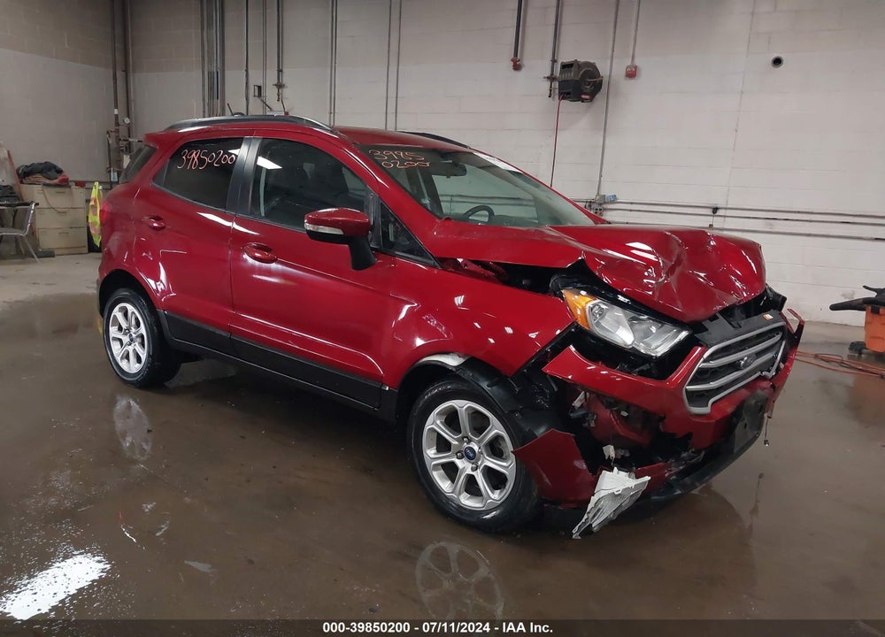 2018 FORD ECOSPORT SE VIN: MAJ6P1UL9JC227113