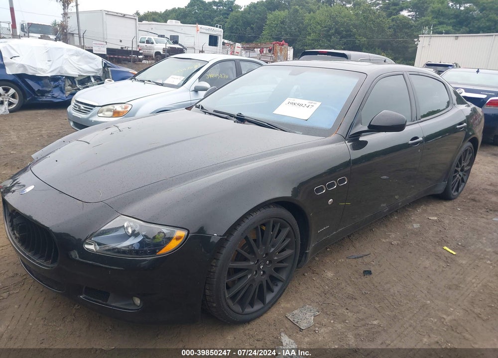 2012 MASERATI QUATTROPORTE VIN: ZAM39KKA7C0061799