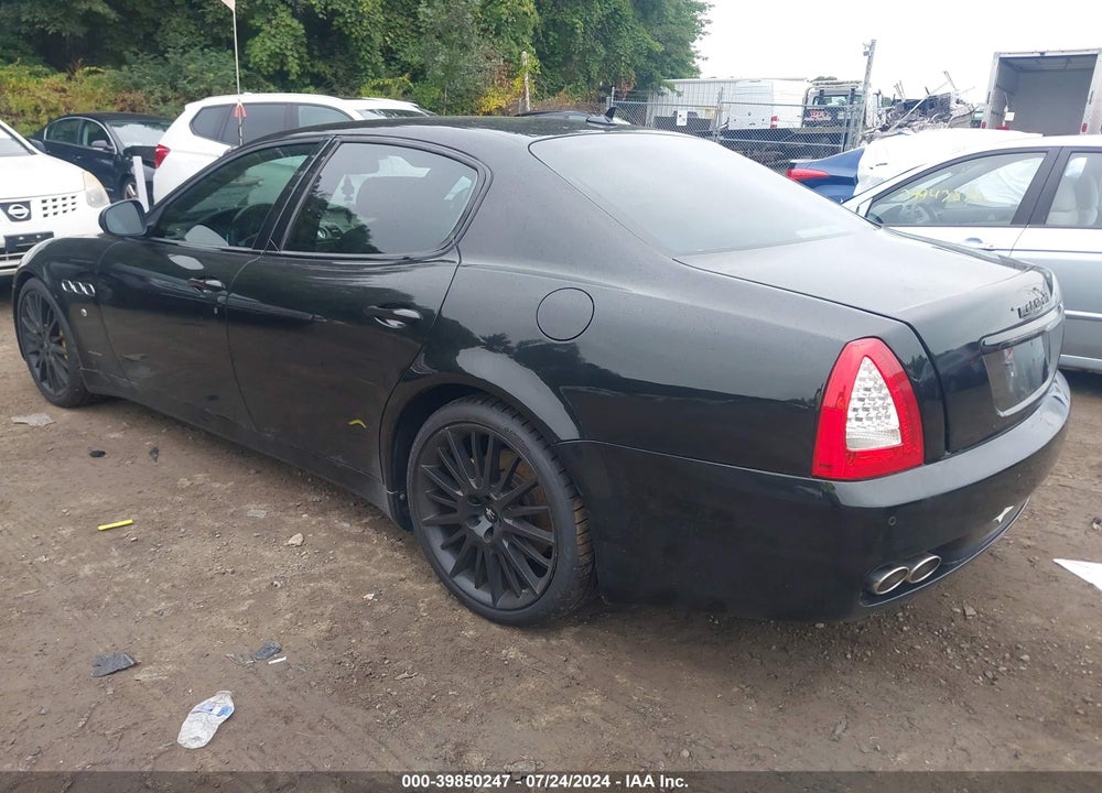 2012 MASERATI QUATTROPORTE VIN: ZAM39KKA7C0061799