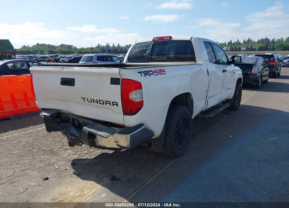 2016 TOYOTA TUNDRA SR5 5.7L V8 VIN: 5TFUY5F19GX545123