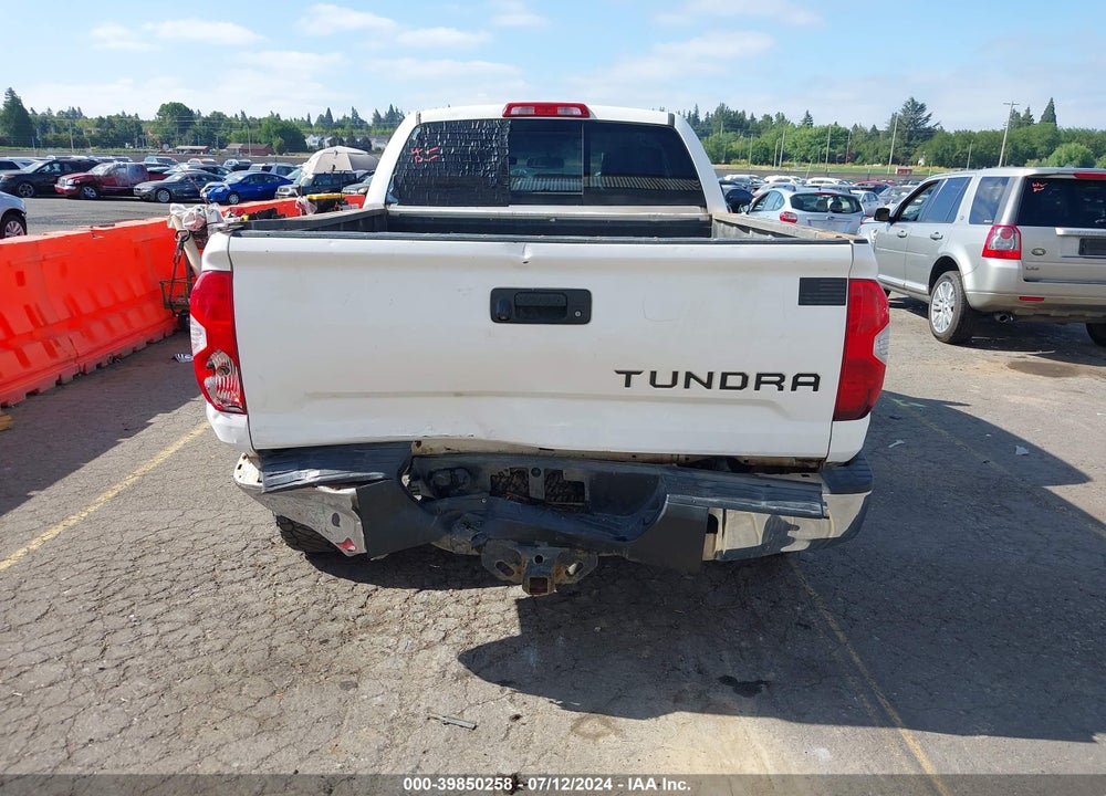 2016 TOYOTA TUNDRA SR5 5.7L V8 VIN: 5TFUY5F19GX545123