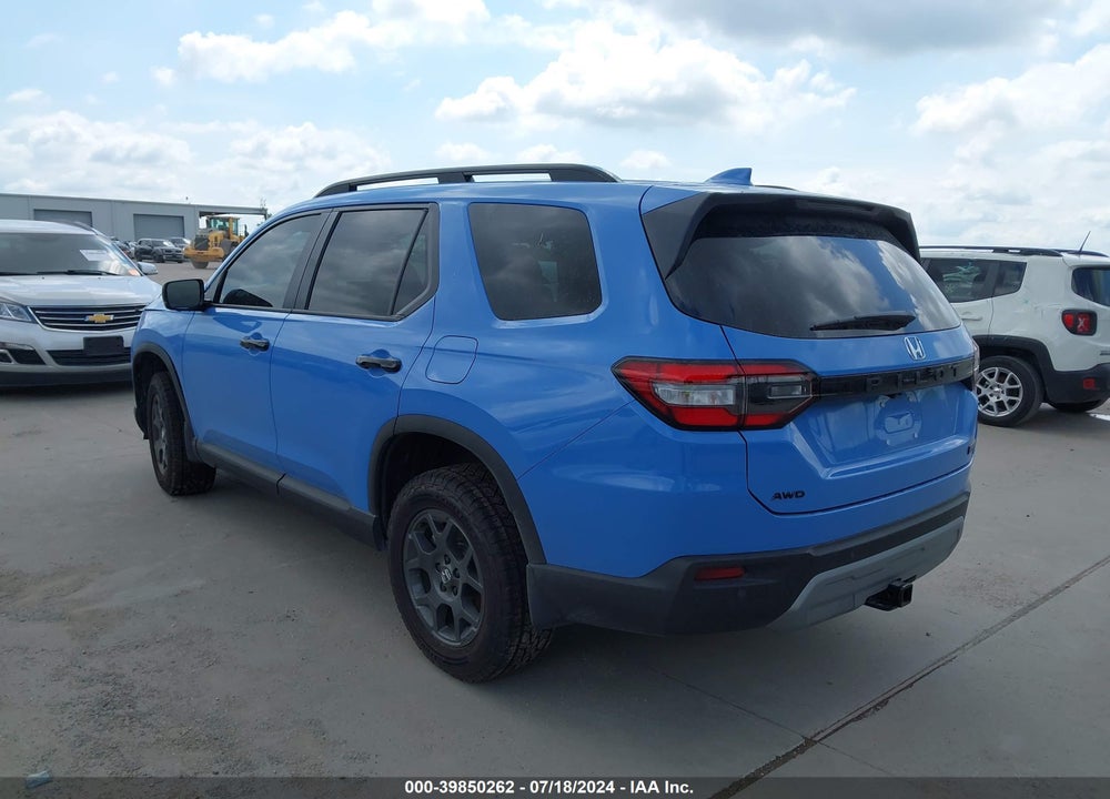 2025 HONDA PILOT AWD TRAILSPORT VIN: 5FNYG1H63SB009258