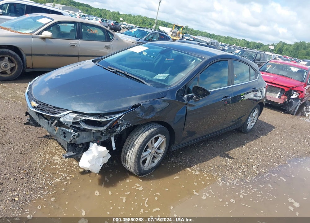 2017 CHEVROLET CRUZE LT AUTO VIN: 3G1BE6SM8HS530386