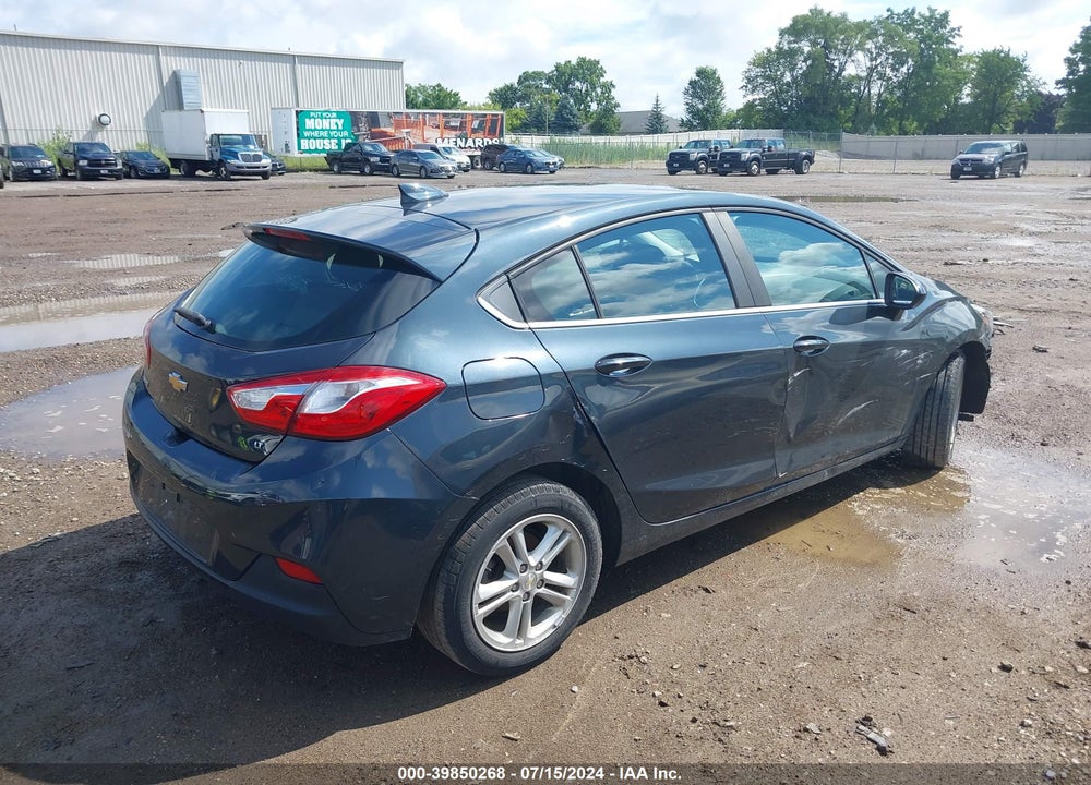 2017 CHEVROLET CRUZE LT AUTO VIN: 3G1BE6SM8HS530386