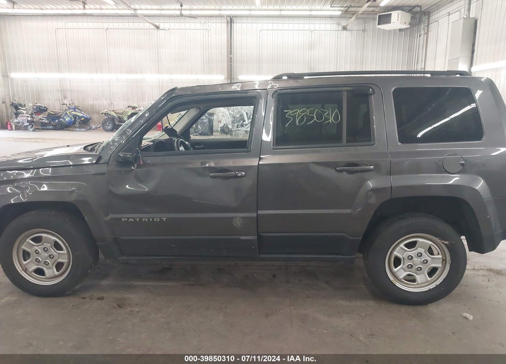 2016 JEEP PATRIOT SPORT VIN: 1C4NJRBB2GD684025