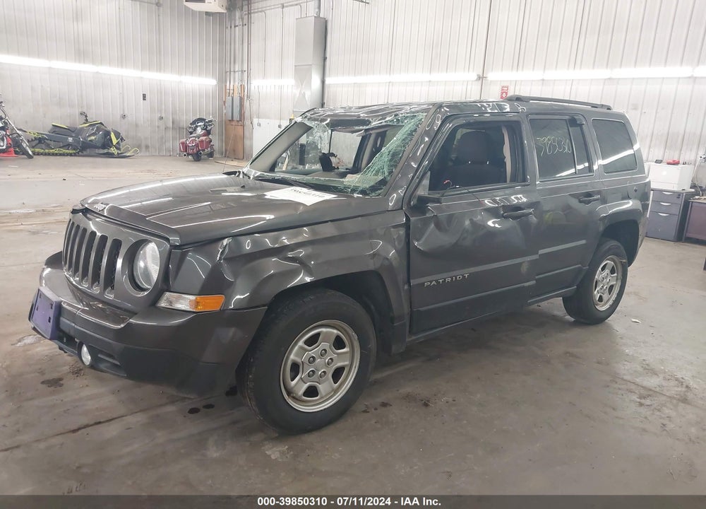 2016 JEEP PATRIOT SPORT VIN: 1C4NJRBB2GD684025