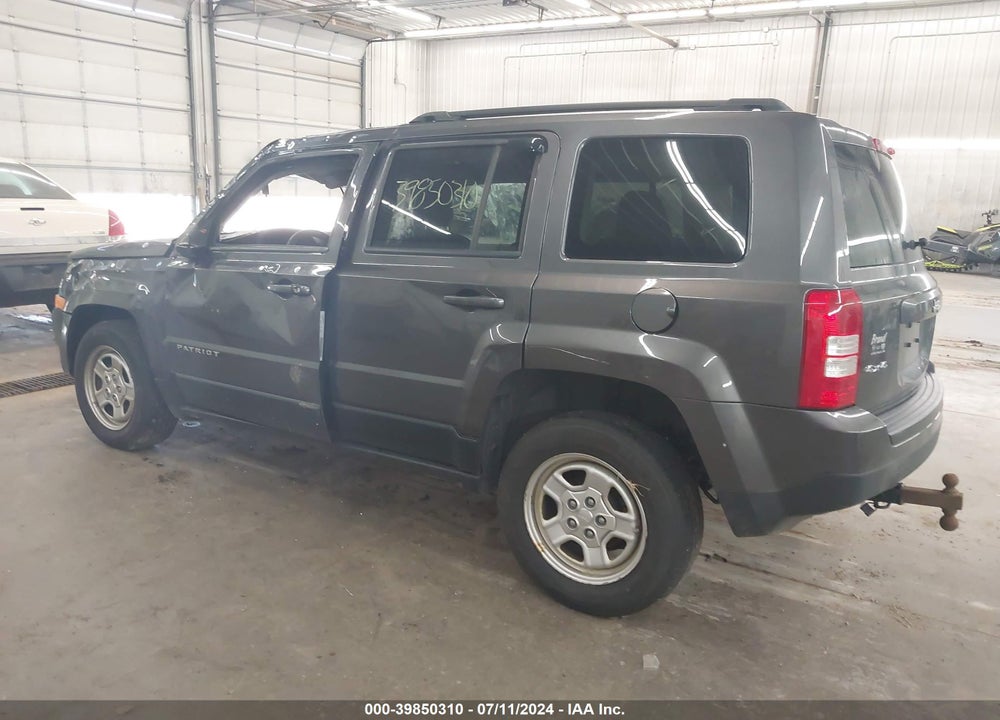 2016 JEEP PATRIOT SPORT VIN: 1C4NJRBB2GD684025