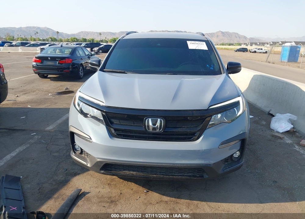 2022 HONDA PILOT AWD SPORT VIN: 5FNYF6H39NB092320