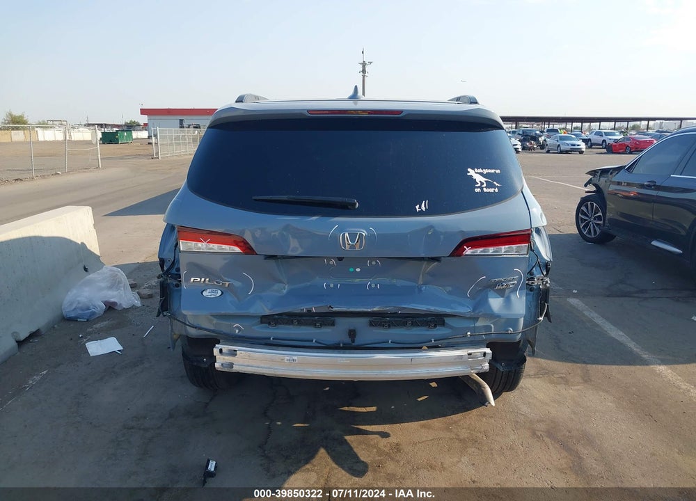 2022 HONDA PILOT AWD SPORT VIN: 5FNYF6H39NB092320