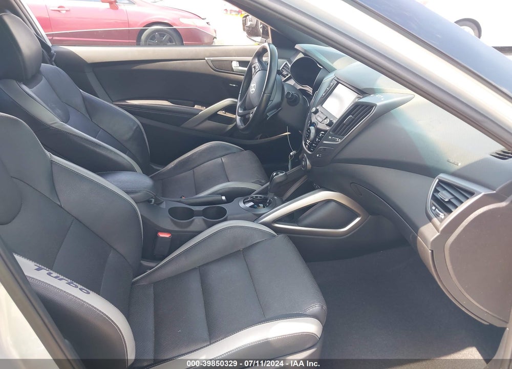 2016 HYUNDAI VELOSTER TURBO VIN: KMHTC6AE6GU260385